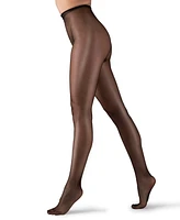 Women's European Made Lustrous Silky Shiny 20 Denier 1 Pair of Tights