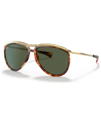 Ray-Ban Olympian Aviator Sunglasses, RB2219