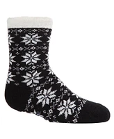 MeMoi Girls Snowflake Cozy Socks