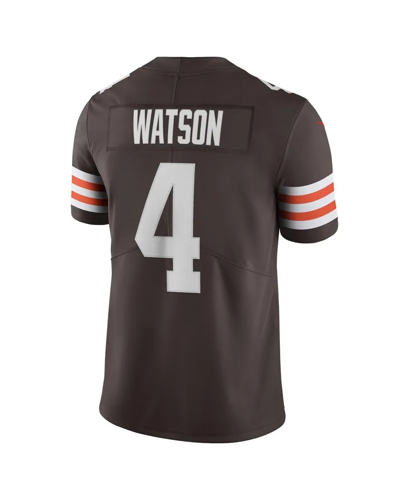 Men's Nike Deshaun Watson Brown Cleveland Browns Vapor Limited Jersey