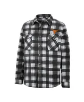 Men's Colosseum Black Texas Longhorns Ellis Full-Snap Jacket