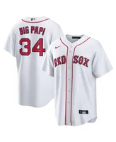 Men's Nike David Ortiz White Boston Red Sox Big Papi Replica Jersey