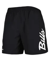 Men's Mitchell & Ness Black Buffalo Bills Team Essentials Nylon Shorts