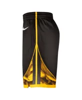 Men's Nike Black Golden State Warriors 2022/23 City Edition Swingman Shorts