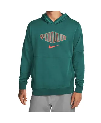 Men's Nike Teal Liverpool Travel Fleece Pullover Hoodie