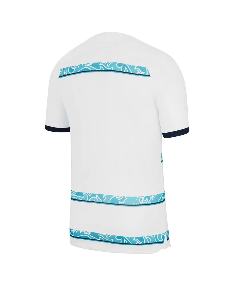 Men's Nike White Chelsea 2022/23 Away Breathe Stadium Blank Replica Jersey