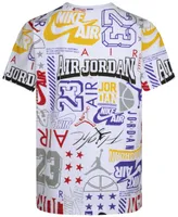 Jordan Big Boys Wall of Flight Short Sleeve T-shirt