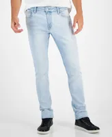 Guess Men's Light-Wash Slim Tapered Fit Jeans