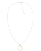 Tommy Hilfiger Open Heart Crystal Necklace