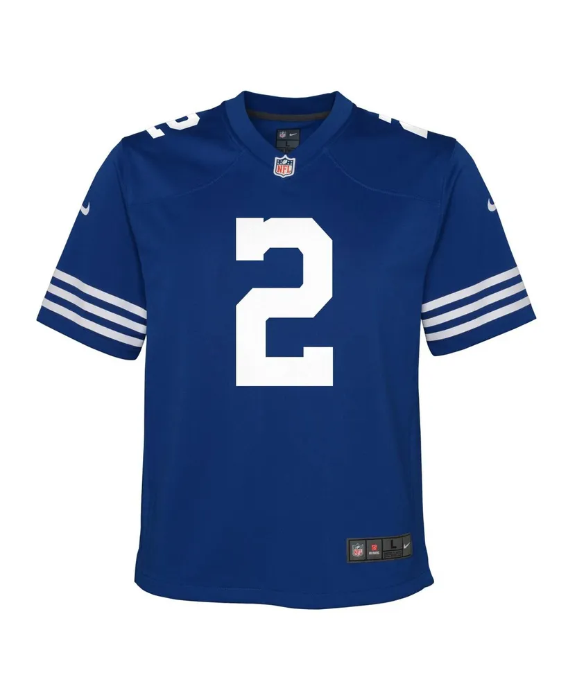 Youth Boys and Girls Nike Matt Ryan Royal Indianapolis Colts Alternate Game Jersey