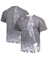 Men's Mitchell & Ness Allen Iverson Heather Gray Philadelphia 76ers Above The Rim T-shirt