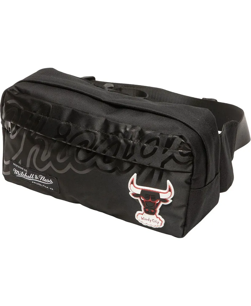 Women's Mitchell & Ness Black Chicago Bulls Hardwood Classics Fanny Pack