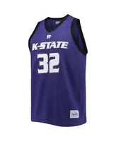 Men's Original Retro Brand Dean Wade Purple Kansas State Wildcats Alumni Commemorative Replica Basketball Jersey