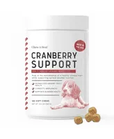 Chew + Heal Cranberry Urinary Health Supplement for Dogs