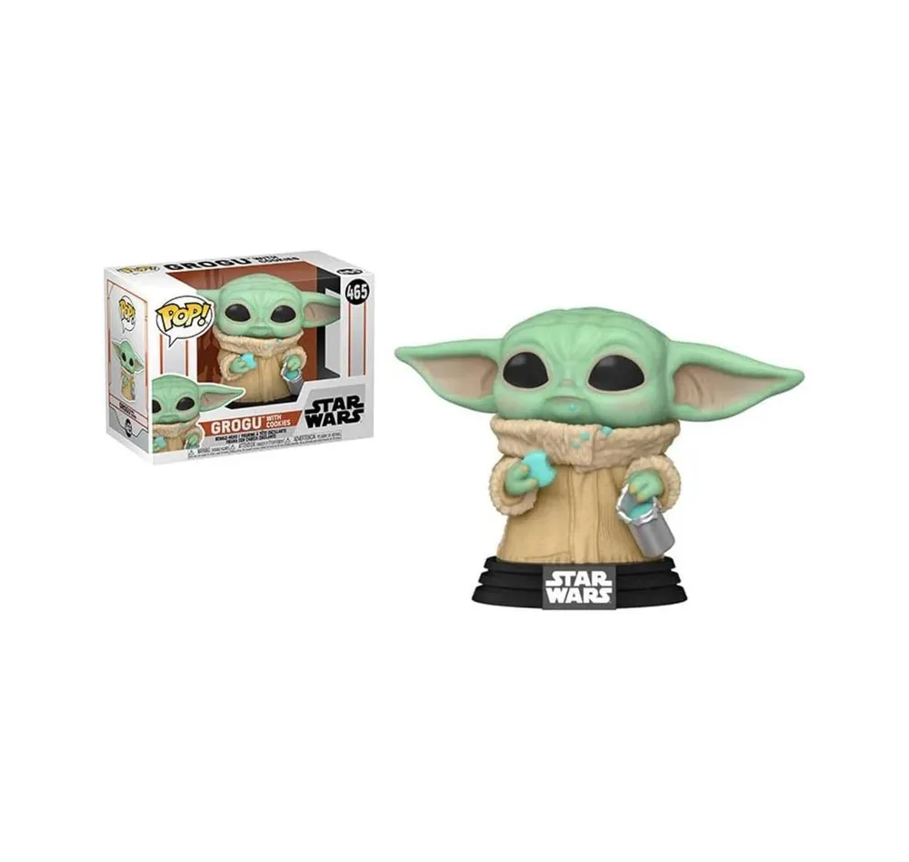 Funko Pop! Star Wars: The Mandalorian - The Child Baby Yoda with Cookie #465