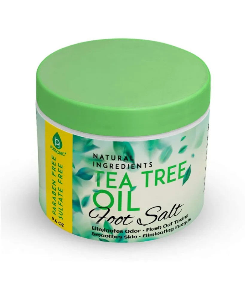 Pursonic Foot Spa Massager with Tea Tree Oil Foot Salt Scrub