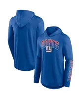 Men's Fanatics Royal New York Giants Front Runner Pullover Hoodie