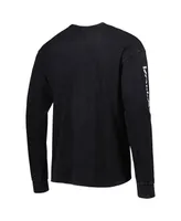 Men's Jordan Black Dallas Mavericks Courtside Max 90 Vintage-Like Wash Statement Edition Long Sleeve T-shirt