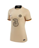 Women's Nike Gold Chelsea 2022/23 Third Replica Jersey