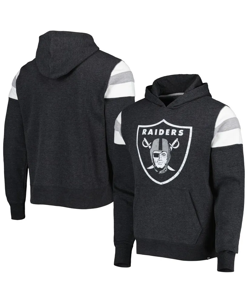 Men's '47 Brand Black Las Vegas Raiders Premier Nico Pullover Hoodie