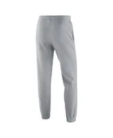 Men's Nike Heathered Gray Distressed Oklahoma Sooners Saturday Fleece Pants