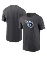 Men's Nike Charcoal Tennessee Titans Primary Logo T-shirt