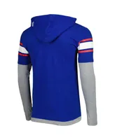 Men's New Era Royal Buffalo Bills Long Sleeve Hoodie T-shirt