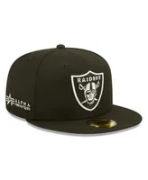 Men's New Era X Alpha Industries Black Las Vegas Raiders 59Fifty Fitted Hat