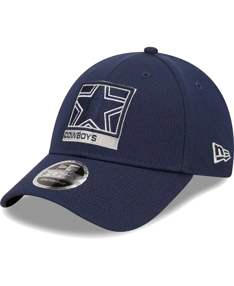 Dallas Cowboys New Era A-Frame Trucker 9FORTY Snapback Hat - Black