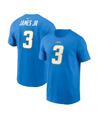 Men's Nike Derwin James Jr. Powder Blue Los Angeles Chargers Player Name & Number T-shirt