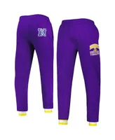 Men's Starter Purple Minnesota Vikings Blitz Fleece Jogger Pants