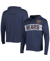 Men's '47 Brand Navy Chicago Bears Field Franklin Pullover Hoodie