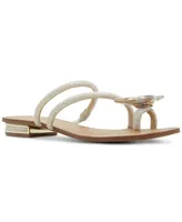 Aldo Women's Garberia Butterfly Toe-Post Flat Sandals