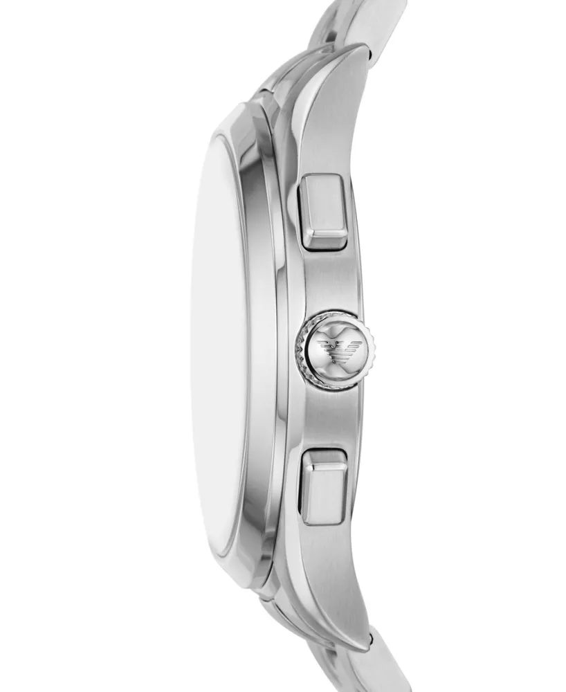 Emporio Armani Men's Chronograph Stainless Steel Bracelet Watch 42mm