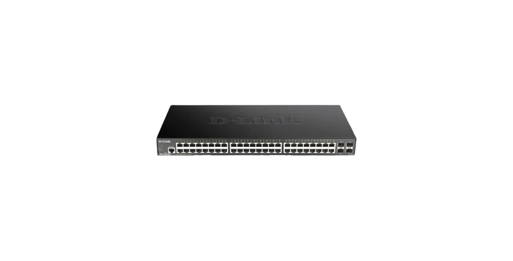 D-Link Dgs-1250-52X-6KV Nt 52 Port Gigabit Switch with 4 Port 10G Sfp (Small form-factor pluggable) Plus Port