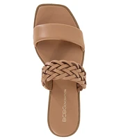 BCBGeneration Women's Lereda Square Toe Flat Sandal