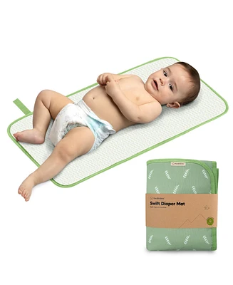 KeaBabies Swift Diaper Changing Pad, Portable Waterproof Pad for Baby