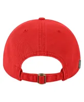 Men's Legacy Athletic Scarlet Utah Utes 2022 Pac-12 Champions Bold Arch Eza Relaxed Twill Adjustable Hat