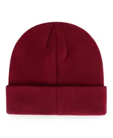 Men's '47 Brand Burgundy Washington Commanders Primary Cuffed Knit Hat