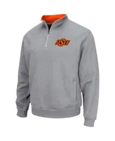 Men's Colosseum Oklahoma State Cowboys Tortugas Team Logo Quarter-Zip Jacket