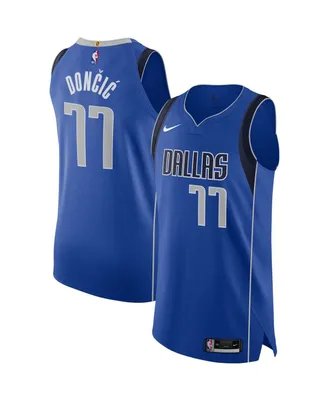 Men's Nike Luka Doncic Blue Dallas Mavericks 2020/21 Authentic Jersey - Icon Edition