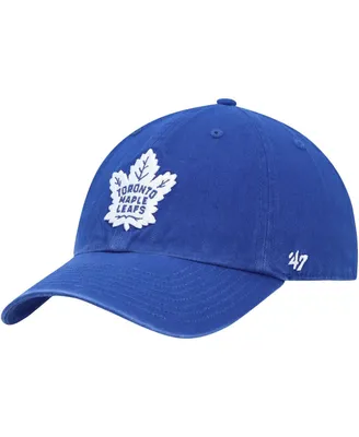 Men's '47 Brand Royal Toronto Maple Leafs Clean Up Adjustable Hat