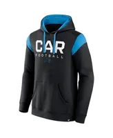 Men's Fanatics Black Carolina Panthers Call The Shot Pullover Hoodie