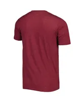 Men's Concepts Sport Burgundy, Charcoal Washington Commanders Meter T-shirt and Shorts Sleep Set