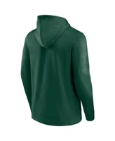 Men's Fanatics Green Miami Hurricanes On The Ball Pullover Hoodie