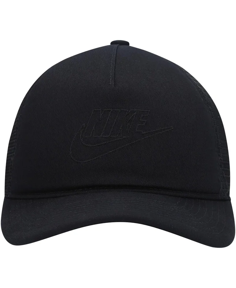 Men's Nike Black Classic99 Futura Trucker Snapback Hat