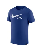 Men's Nike Blue Chelsea Swoosh T-shirt