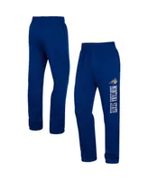 Men's Colosseum Navy Montana State Bobcats Wordmark Pants