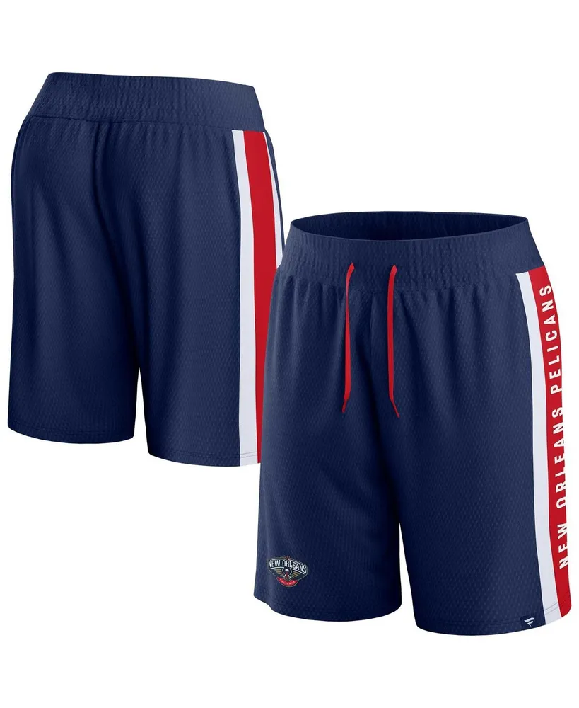 Men's Fanatics Navy New Orleans Pelicans Referee Iconic Mesh Shorts