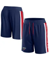 Men's Fanatics Navy New Orleans Pelicans Referee Iconic Mesh Shorts